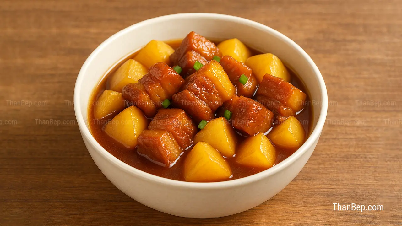 Thịt hầm khoai tây