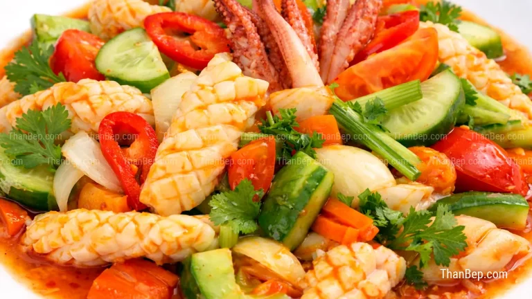 Cách làm mực xào chua ngọt giòn ngon với hương vị đậm đà dễ ăn trong bữa cơm gia đình